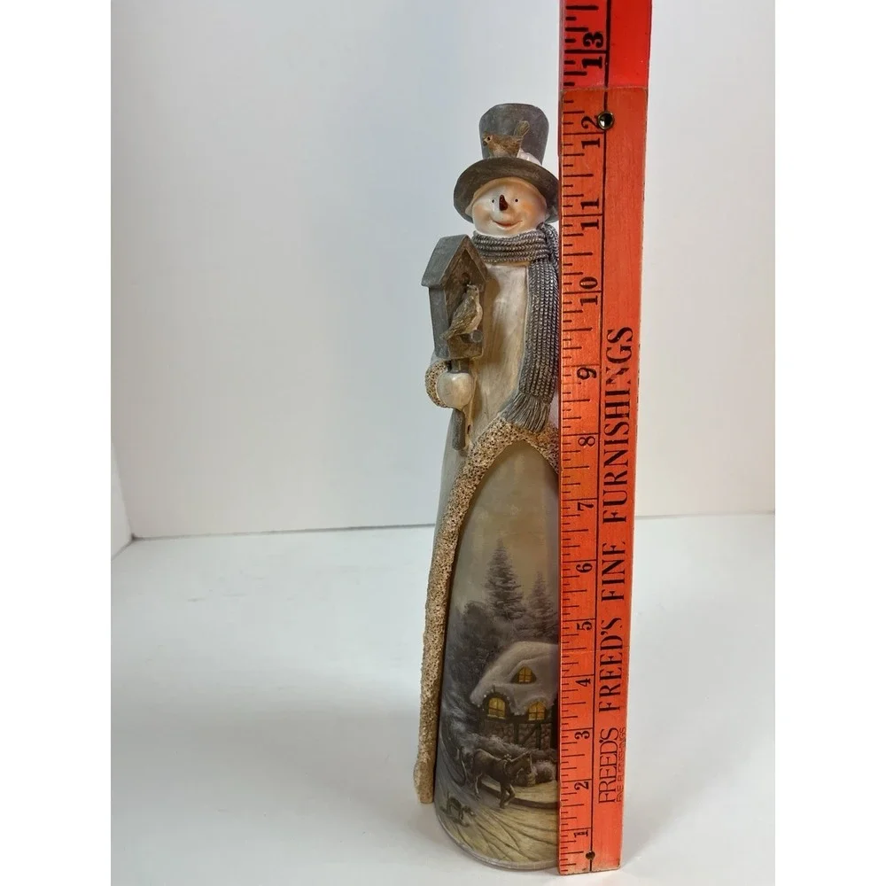 Christmas Color Changing Tall Snowman TII Collections Battery Operated 13